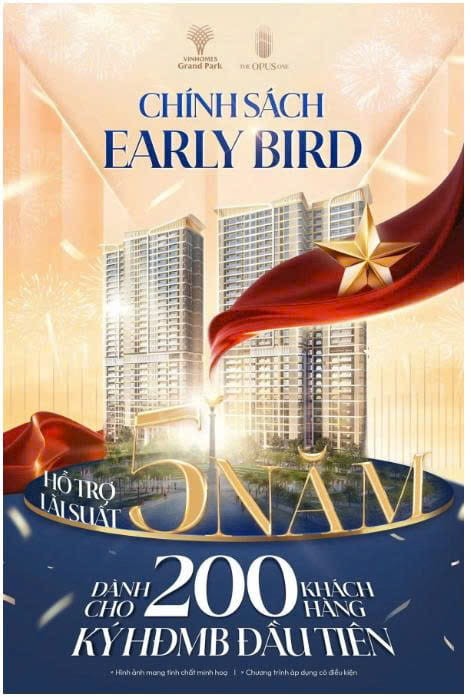 Chính sách Early Bird Vin